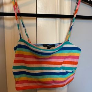 Rainbow Crop Top